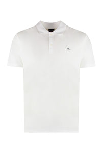 Cotton-piqué polo shirt